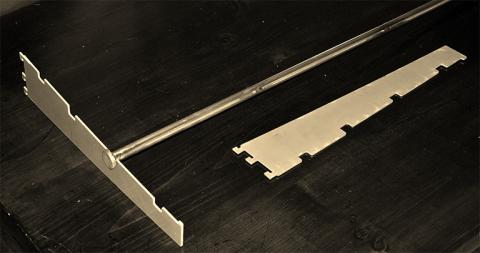 Display case system for sausage links